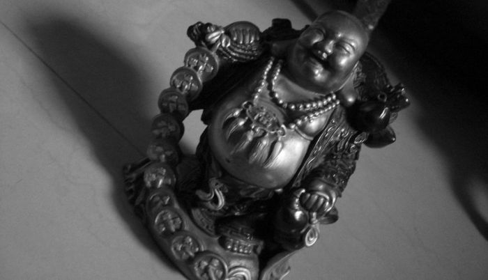La felicidad de Hotei, más conocido como el Buda Sonriente