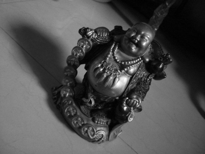 La felicidad de Hotei, más conocido como el Buda Sonriente