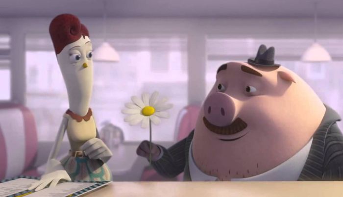 ¿El  huevo o la gallina? Animación graciosa sobre el amor