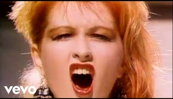 Girls just want to have fun. Cyndi Lauper