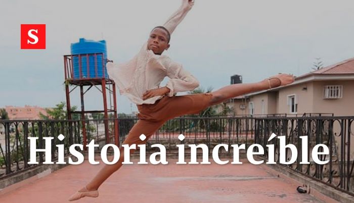 La historia de Anthony Mmmesoma, el bailarín bajo la lluvia